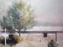 Lane-Hall-THE-OTHER-SIDE-II-18X24-Watercolor-1450